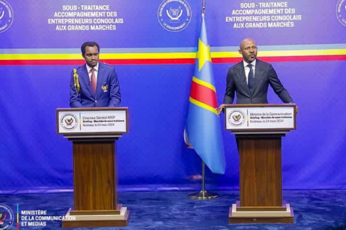 RDC : Débriefing hebdomadaire du gouvernement Patrick Muyaya a donné la parole au DG Miguel Kashal de l'ARSP.