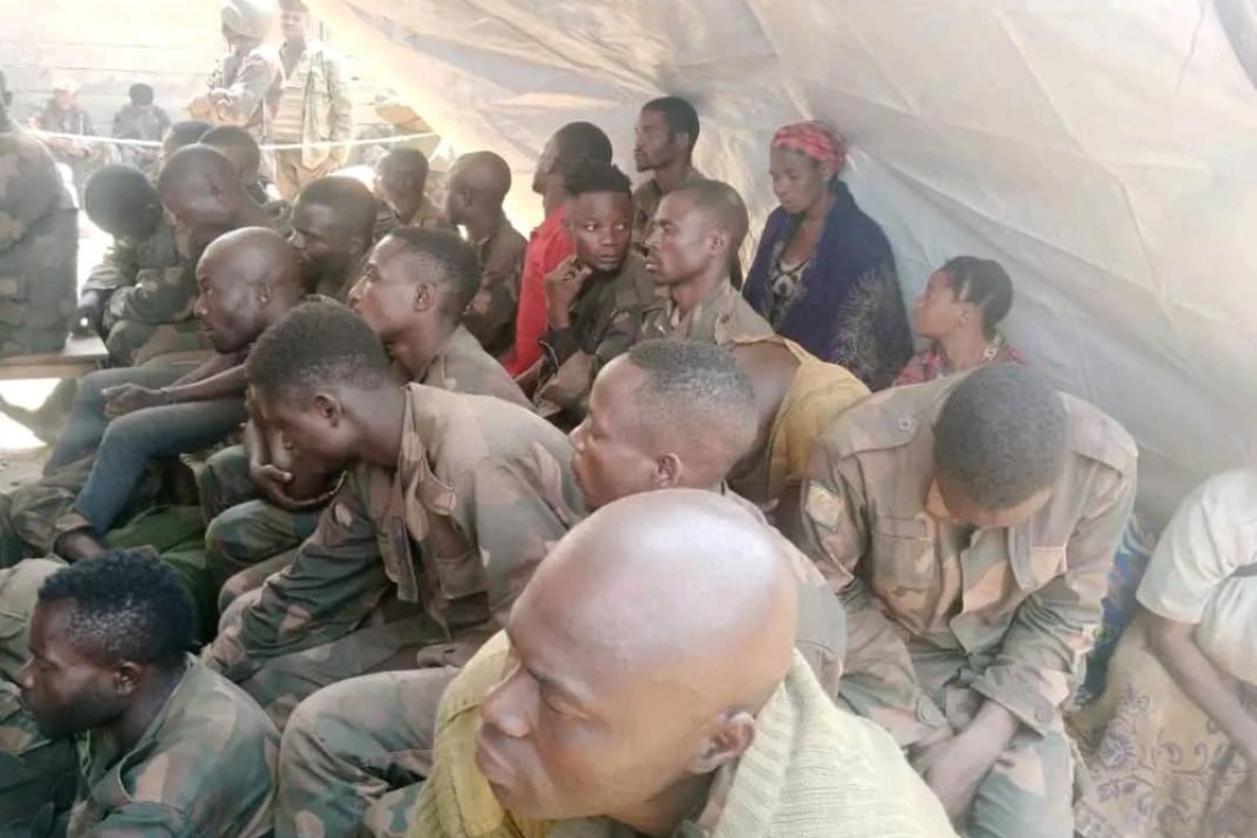 Guerre du M23 : 25 soldats FARDC condamnés à la peine de mort pour "fuite devant l'ennemi"