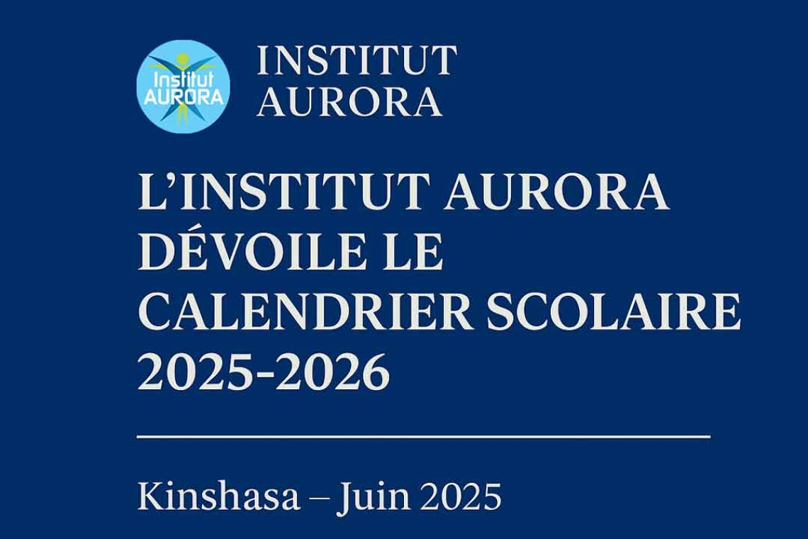 L’Institut Aurora dévoile le calendrier scolaire 2025-2026
