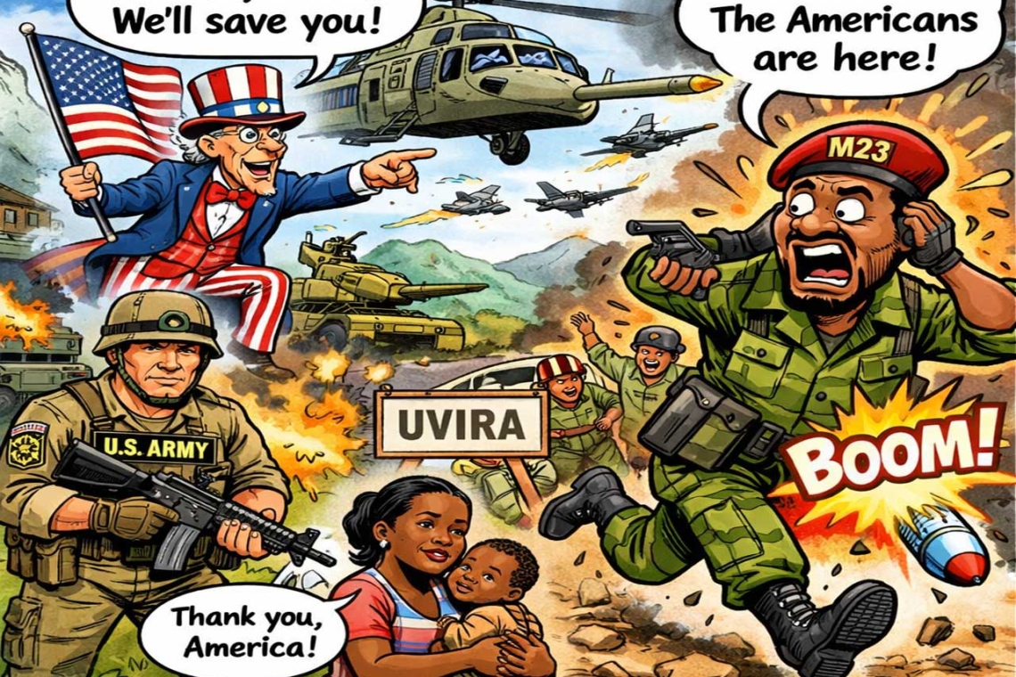 Les USA sauvent Uvira et stoppent la progression des M23 ?