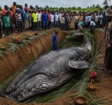 Scandale environnemental : Félix Tshisekedi irrité par la gestion de la baleine échouée à Moanda par l'ICCN