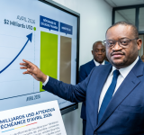 Performance financière : Sous la direction de Doudou Fwamba, un record historique d’adjudication avec 80 millions USD levés à un taux de 134,77%